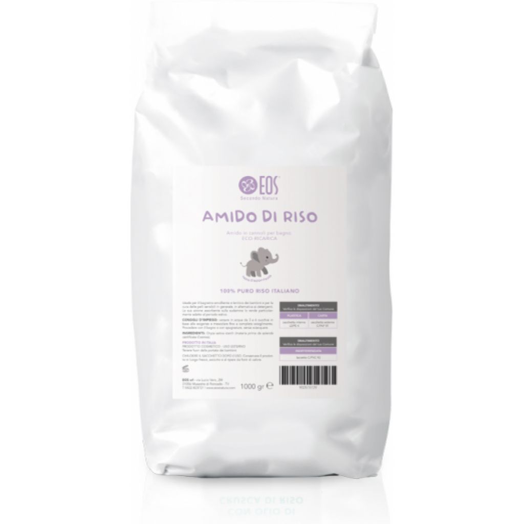 AMIDO DI RISO ECO-RICARICA Emolliente, lenitivo - 1000 gr