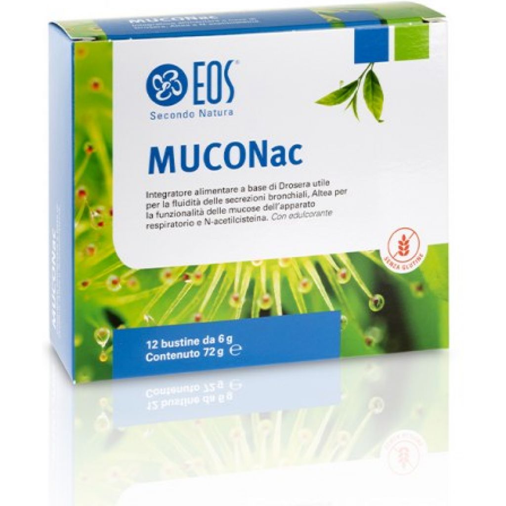 MUCONAC limone - 12 Buste da 3,5 gr