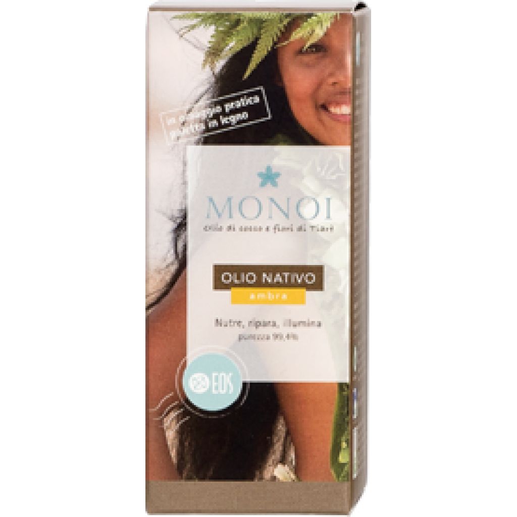 MONOI OLIO NATIVO AMBRA Viso, corpo, capelli - 100 ml