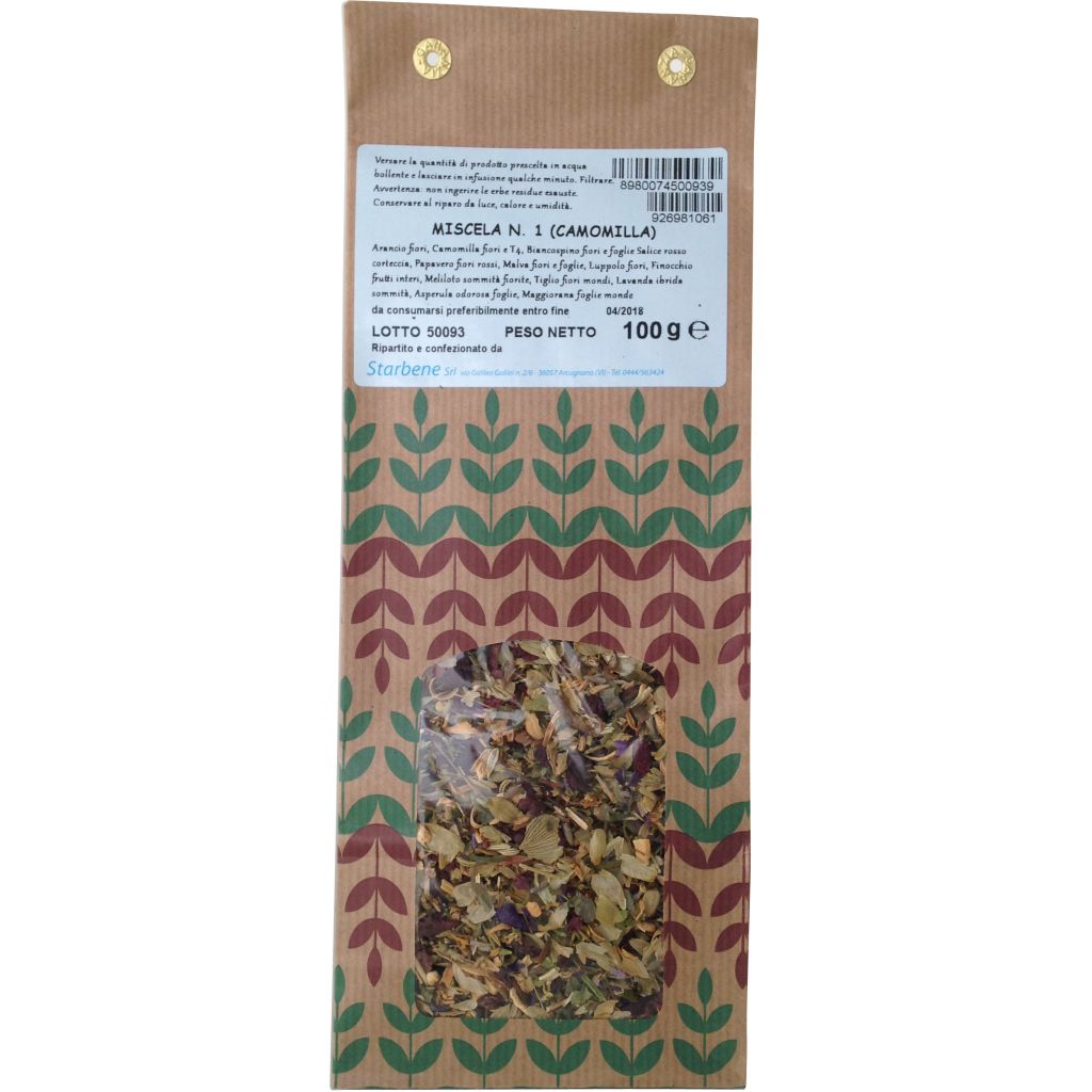 Miscela n 1 Camomilla (calmante) 100 g