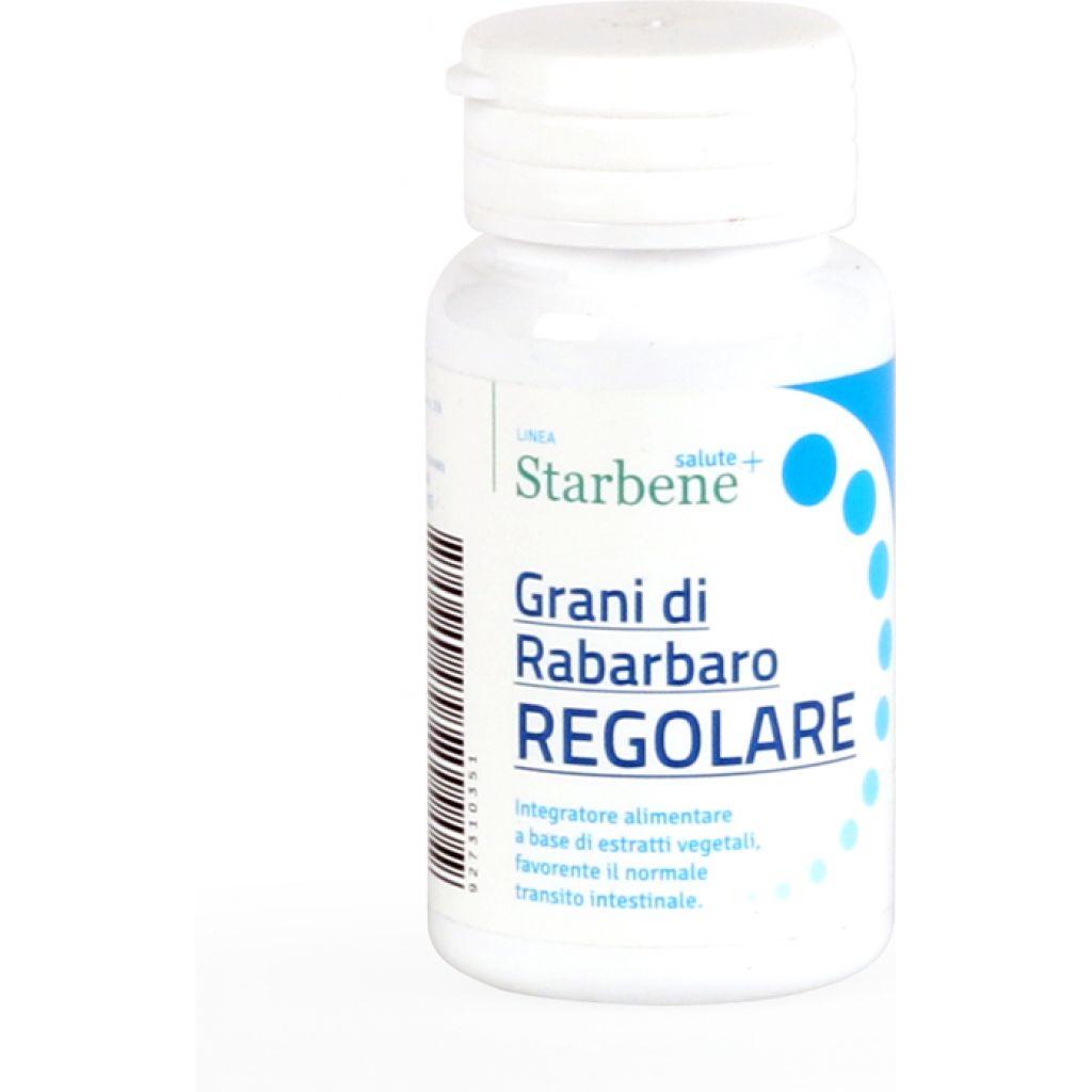 Regolare grani di Rabarbaro 35 g (pz 82/84 ca)