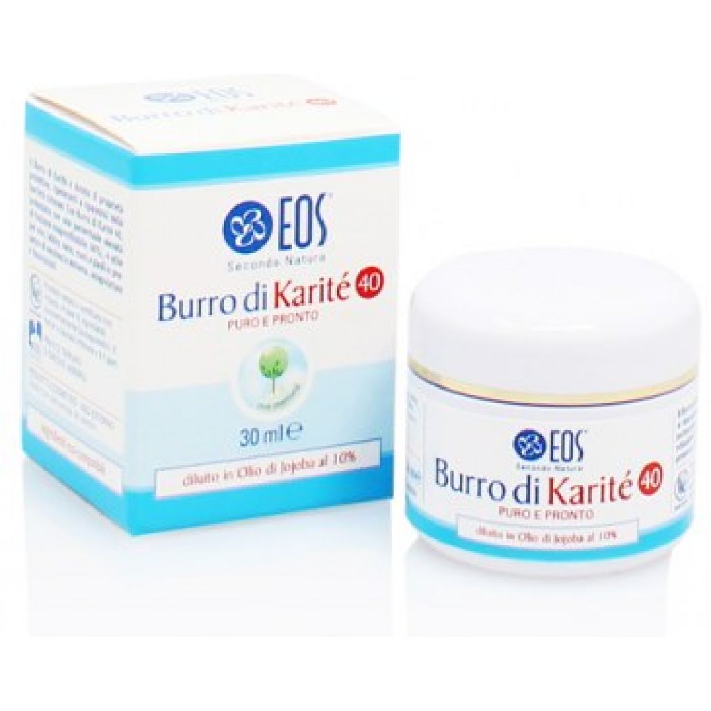 BURRO DI KARIT&Egrave; 40 Viso, labbra, corpo, piedi - 30 ml