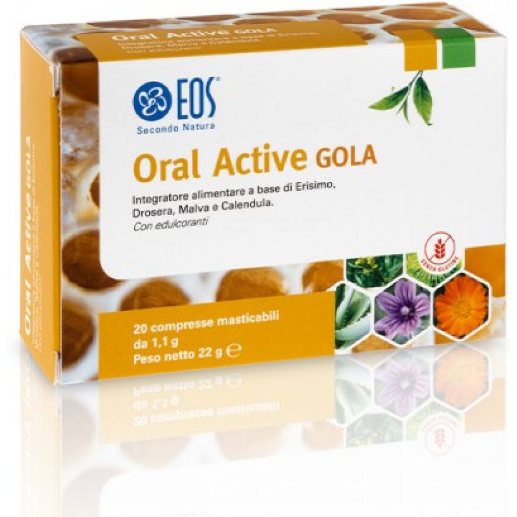 ORAL ACTIVE GOLA - 20 Compresse masticabili