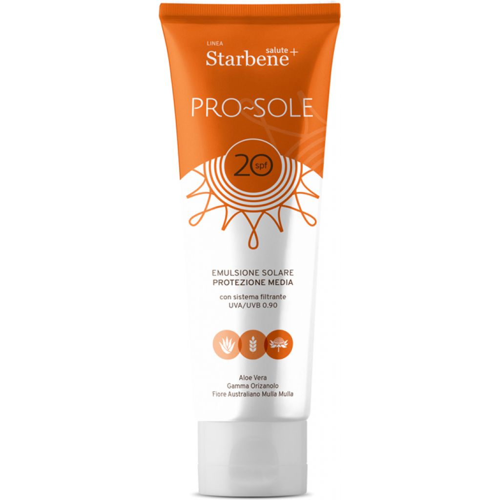 Emulsione solare - prot. media spf 20+ 100 ml
