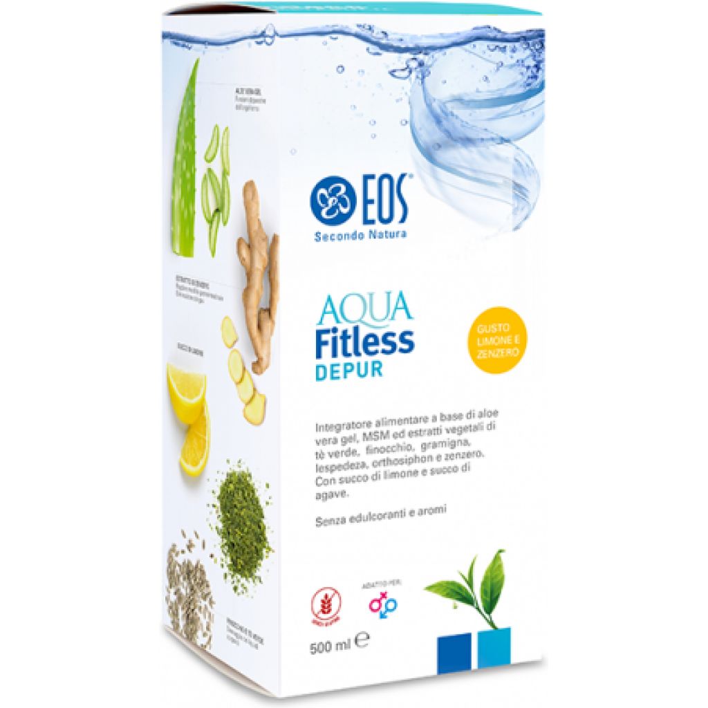 AQUA FITLESS DEPUR - Flacone da 500 ml