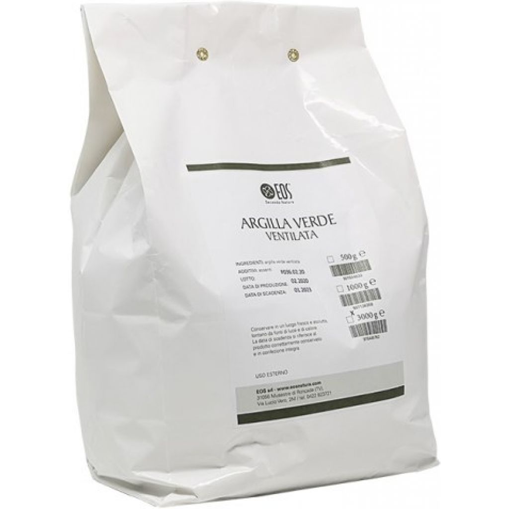 ARGILLA VERDE VENTILATA Sacchetto da 3 Kg