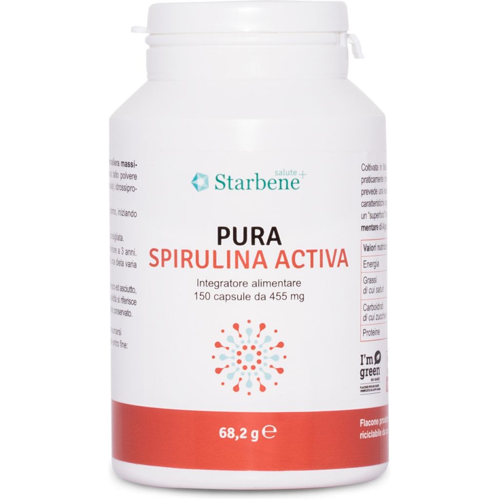 Pura Spirulina Activa 150 capsule