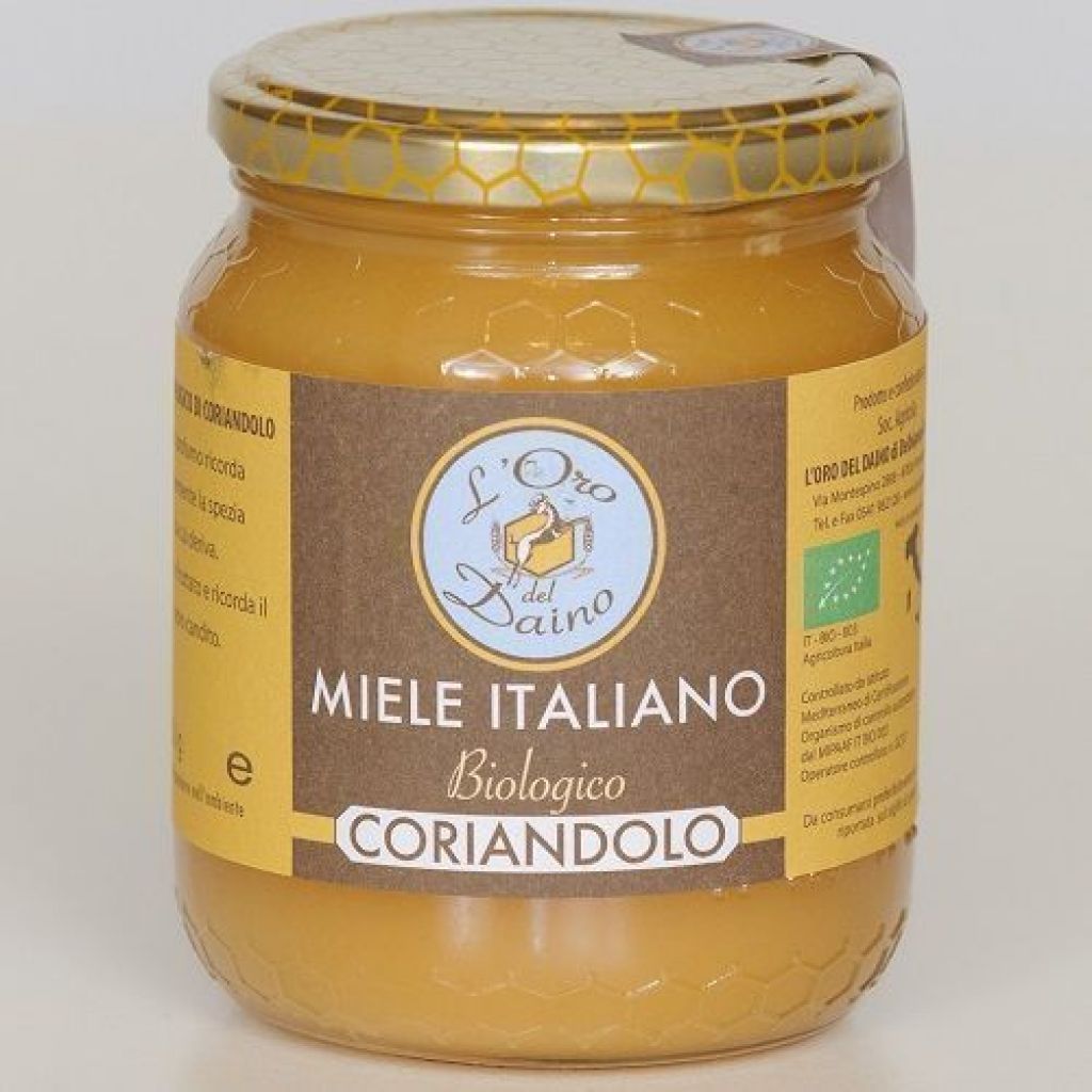Miele di Coriandolo Bio (250 g)