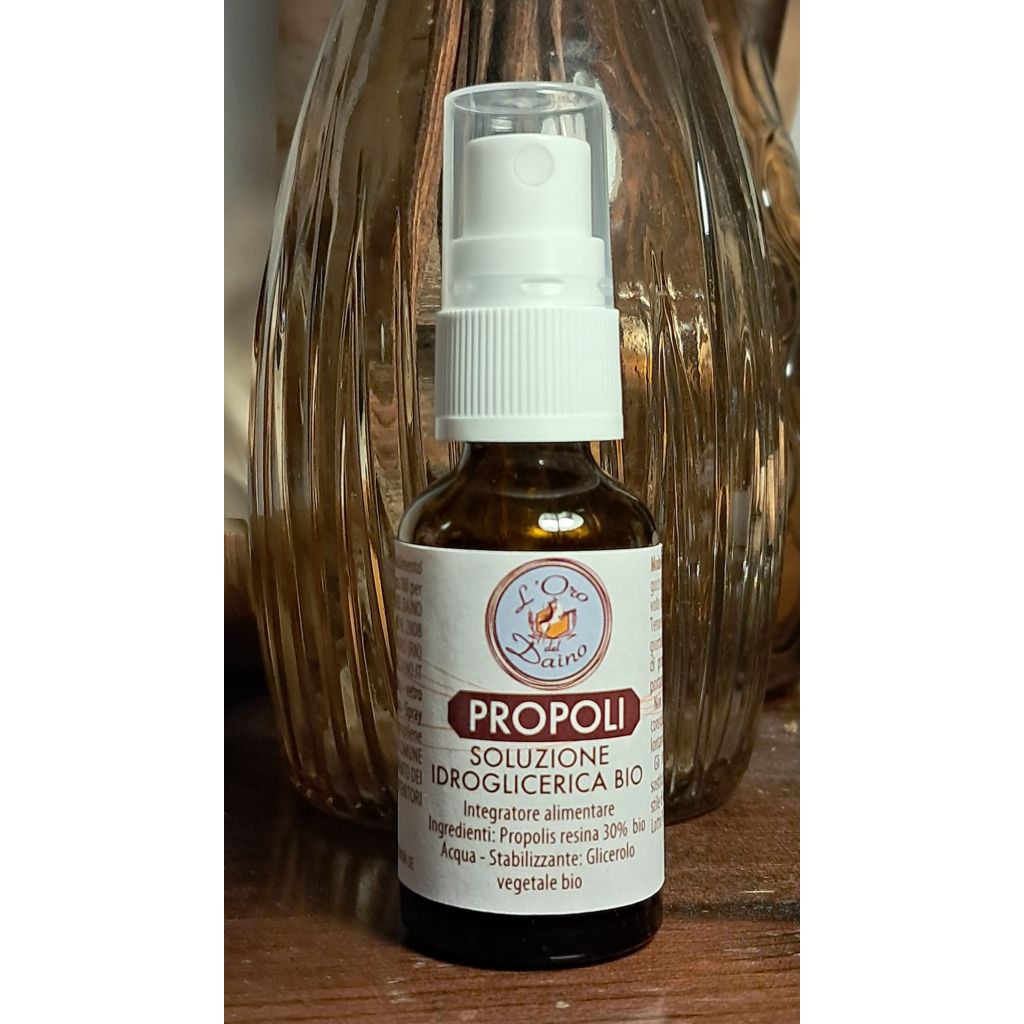 Propoli Bio in Soluzione Idroglicerica - 20 ml - Spray