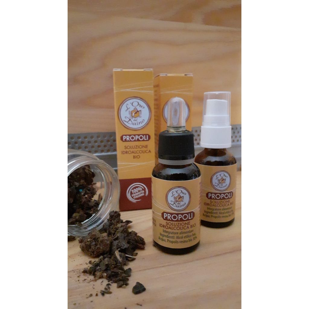 Propoli Bio In soluzione Idroalcolica 20 ml - Erogatore Spray