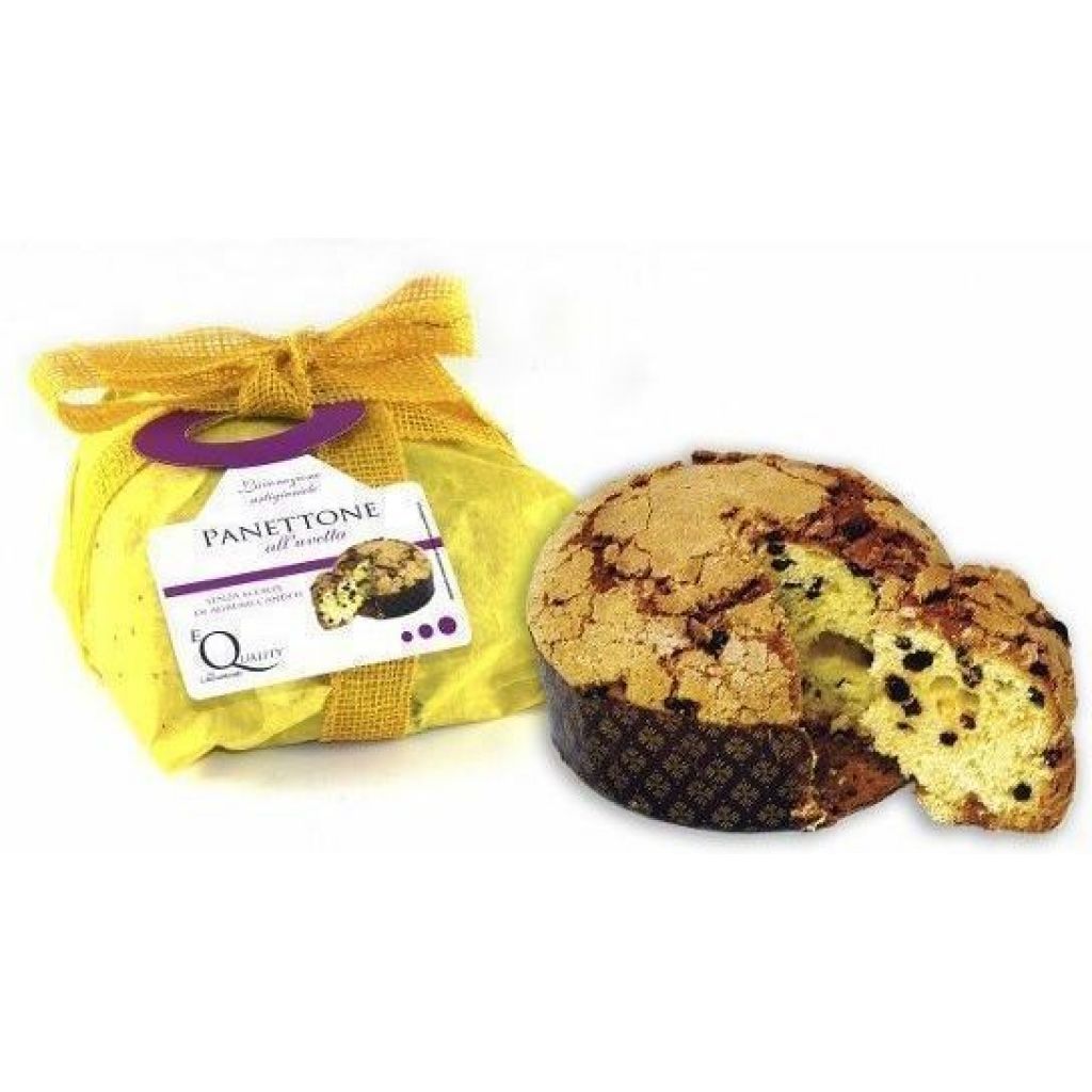 PANETTONE CLASSICO CON UVETTA  SENZA CANDITI-- 700 g