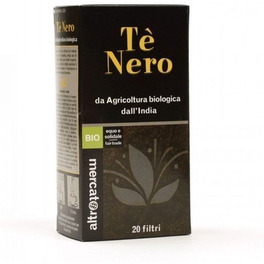 T&Egrave; NERO INDIA 20 Filtri- 40 g