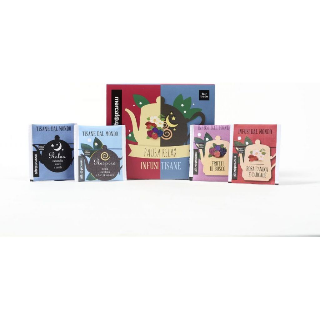PAUSA RELAX INFUSI e TISANE 4X10 filtri - 80 g