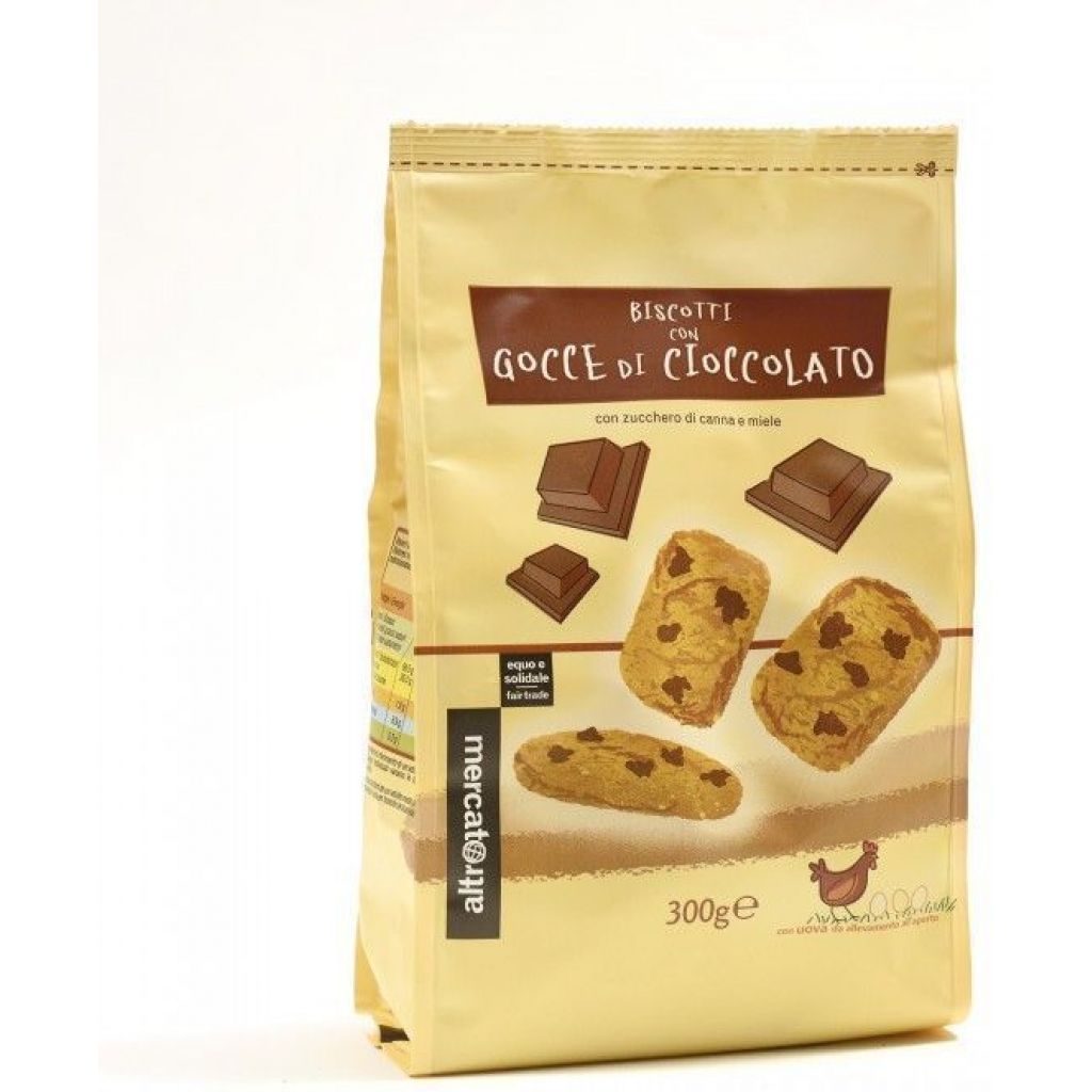 BISCOTTI GOCCE di CIOCCOLATO - 300 g