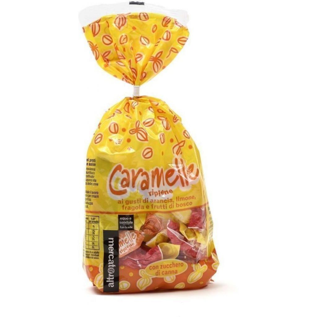 Caramelle RIPIENE alla FRUTTA MISTA - 200 g