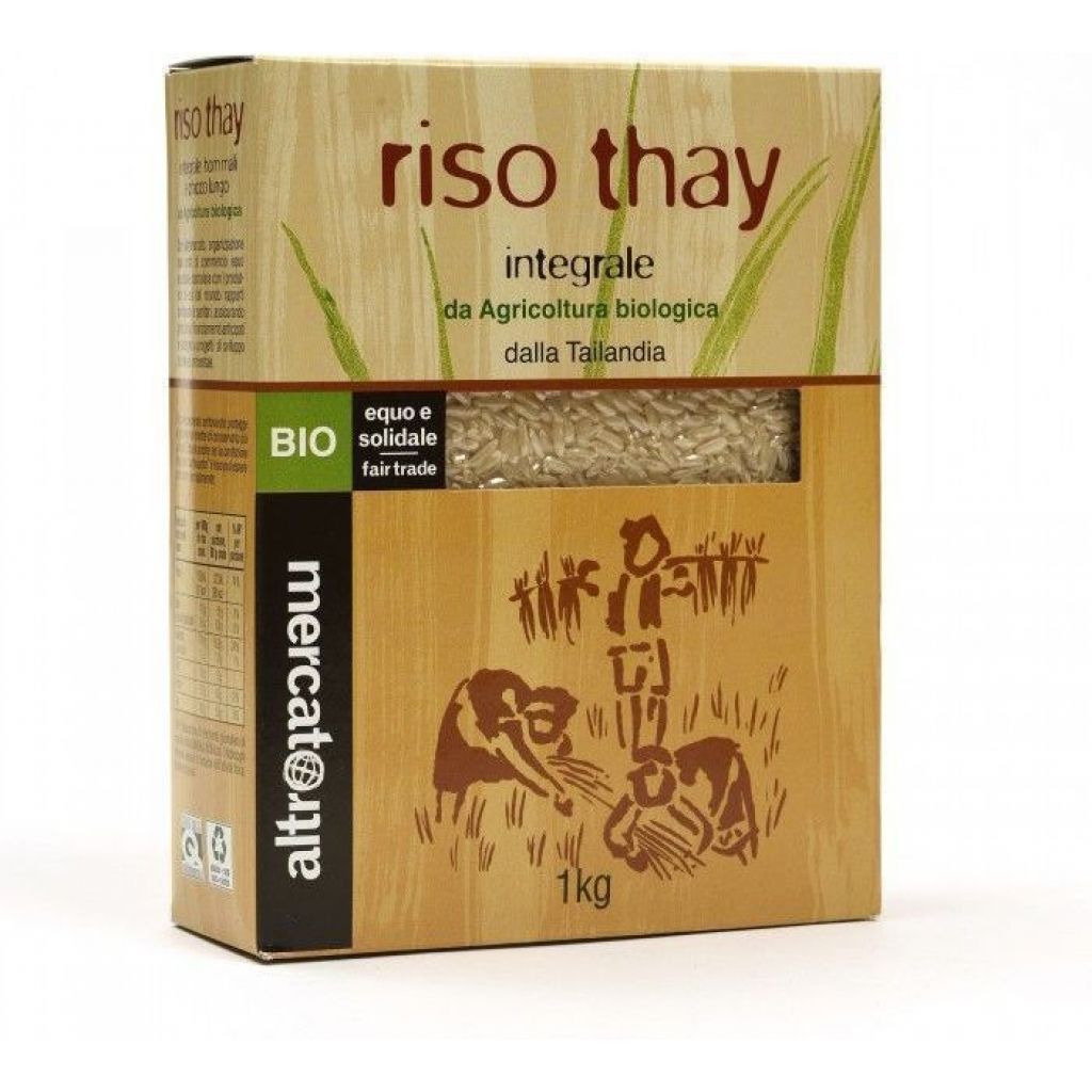 RISO INTEGRALE THAY dalla THAILANDIA - 1 Kg