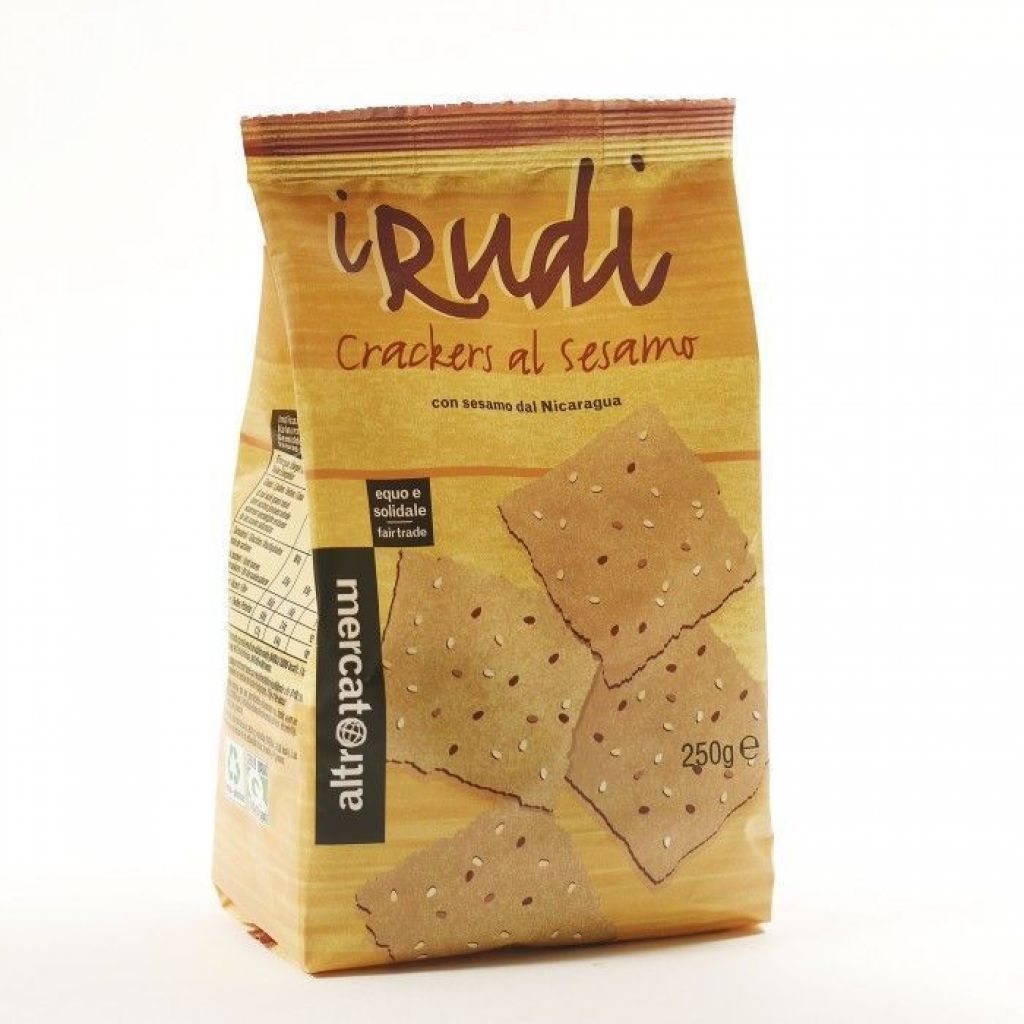 RUDY CRACKERS al SESAMO - 250 g