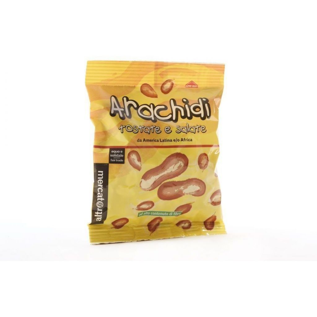 ARACHIDI Tostate e Salate AMERICA LATINA e AFRICA - 125g