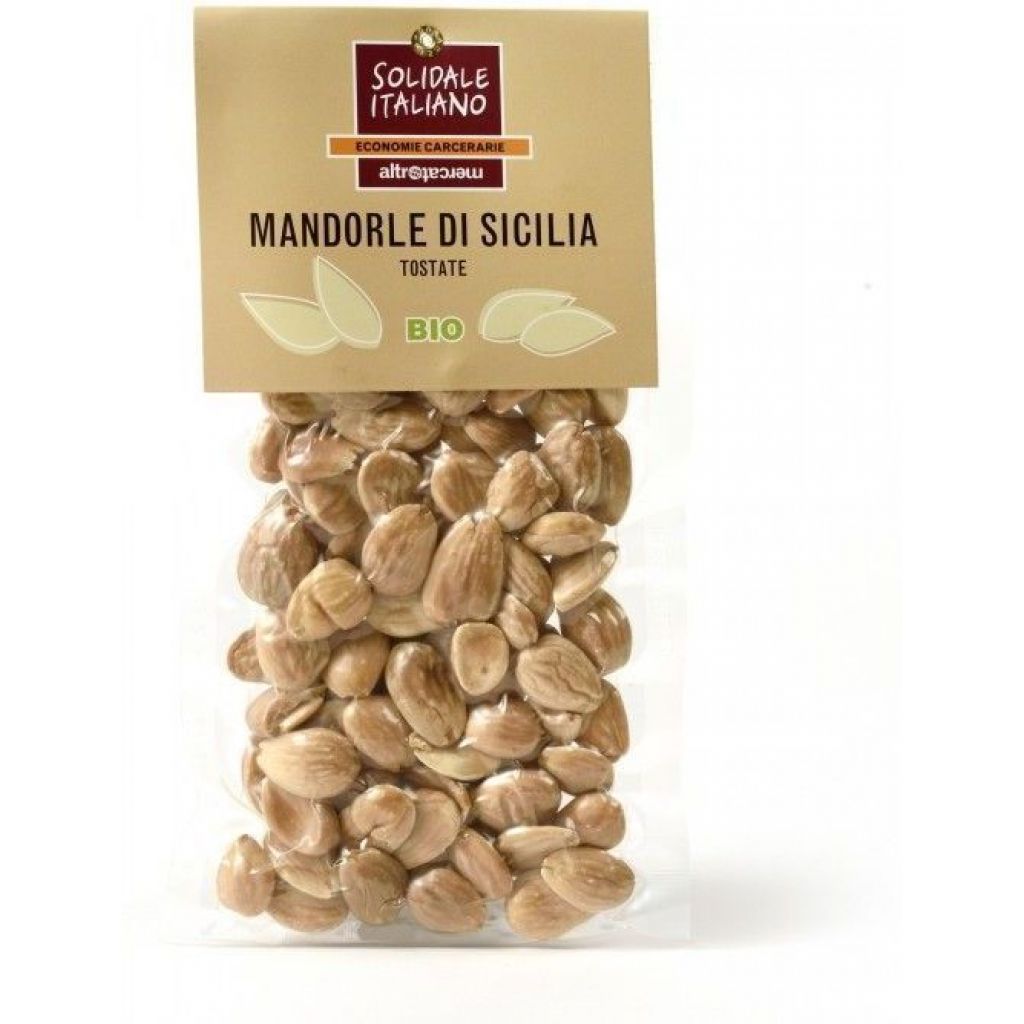 MANDORLE TOSTATE di SICILIA dalle Economie Carcerarie -100 g