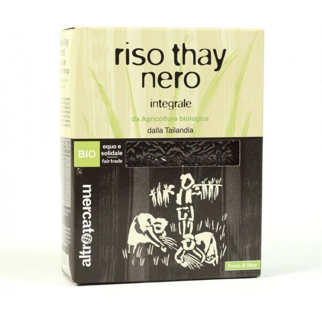 RISO INTEGRALE THAY NERO dalla THAILANDIA - 500 g