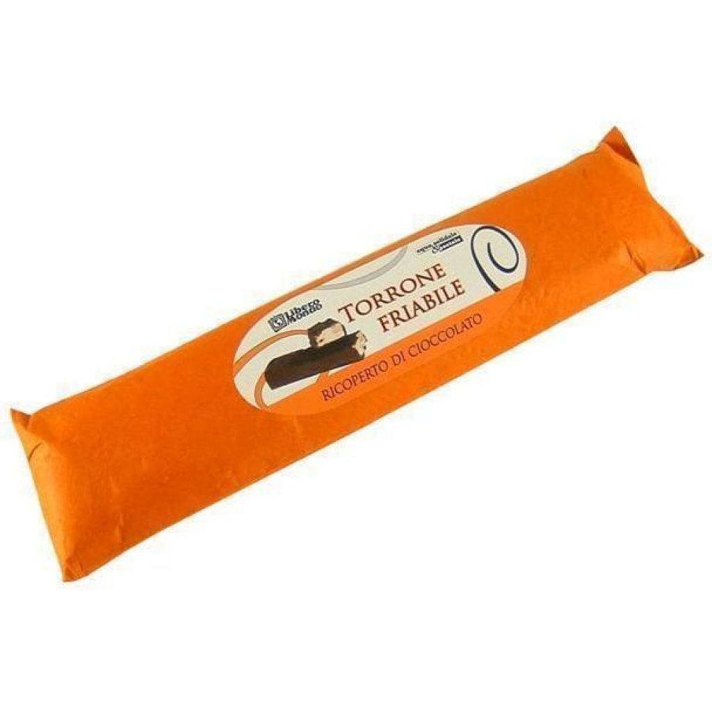 TORRONE FRIABILE RICOPERTO al CIOCCOLATO - 150 g