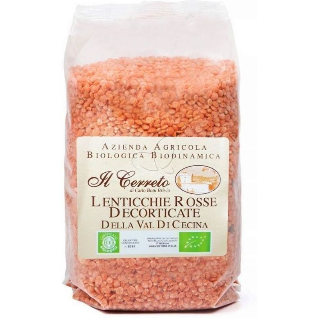 Lenticchie rosse della Val di Cecina - SFUSE 5KG