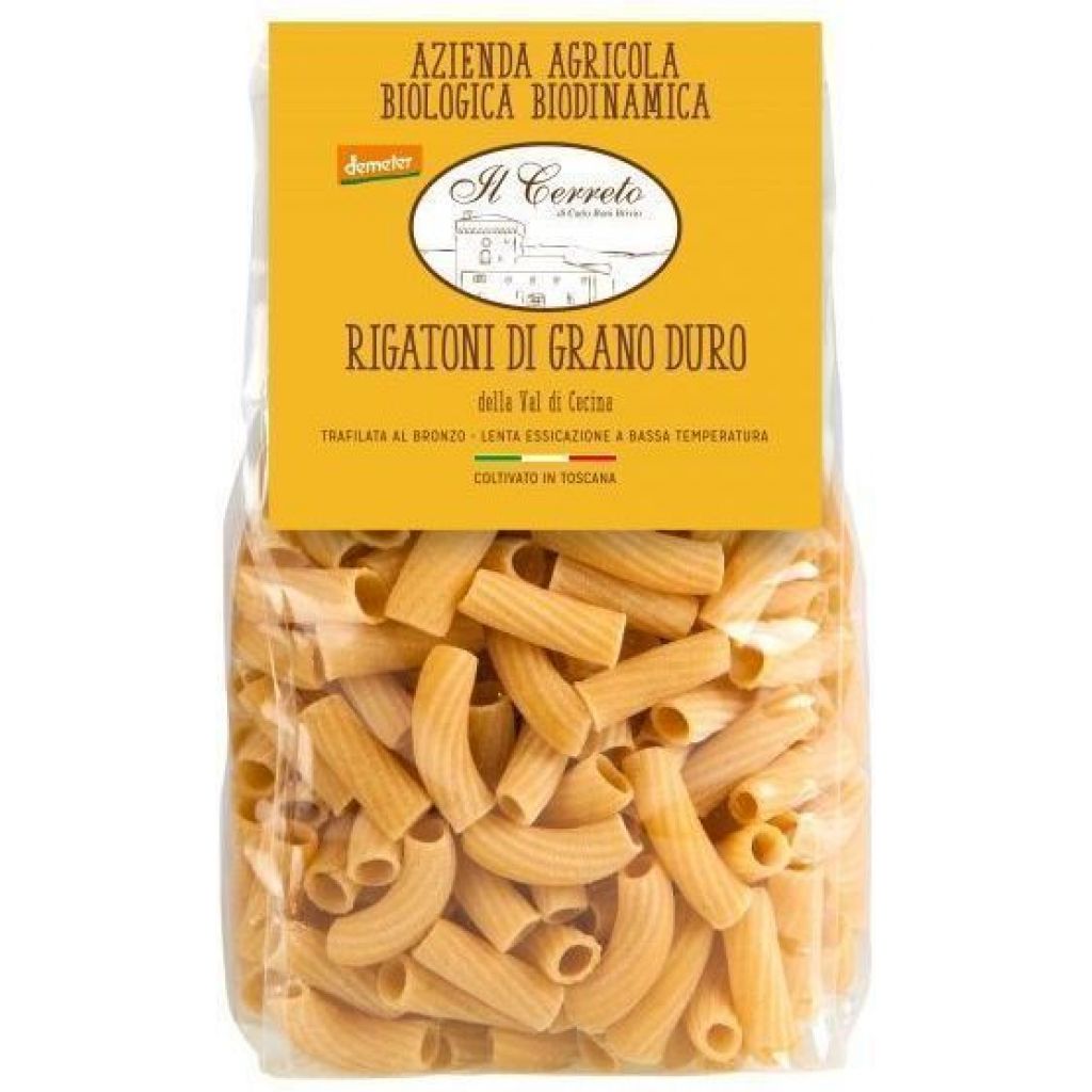 Rigatoni grano duro - 1/2 Kg
