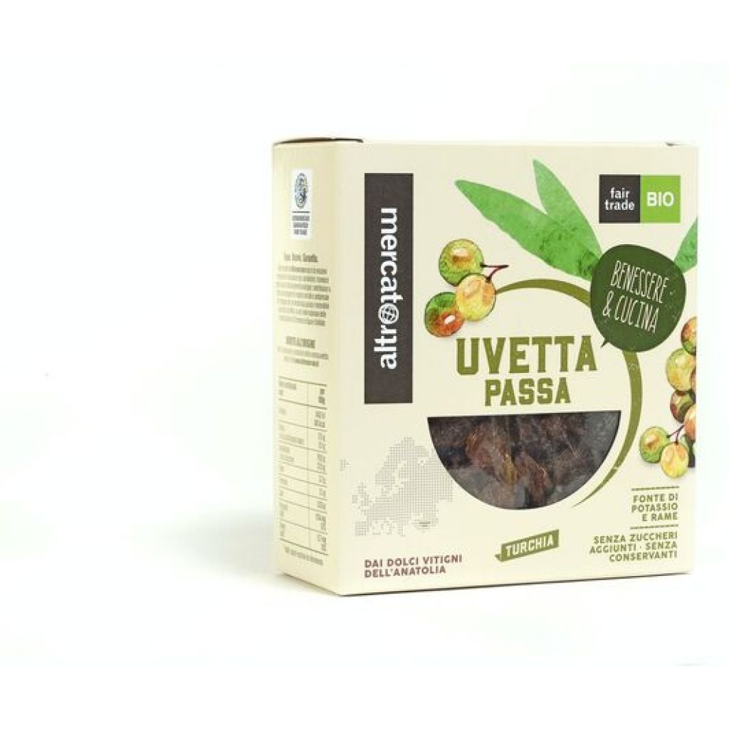 Uvetta passa essiccata bio - 200 g.
