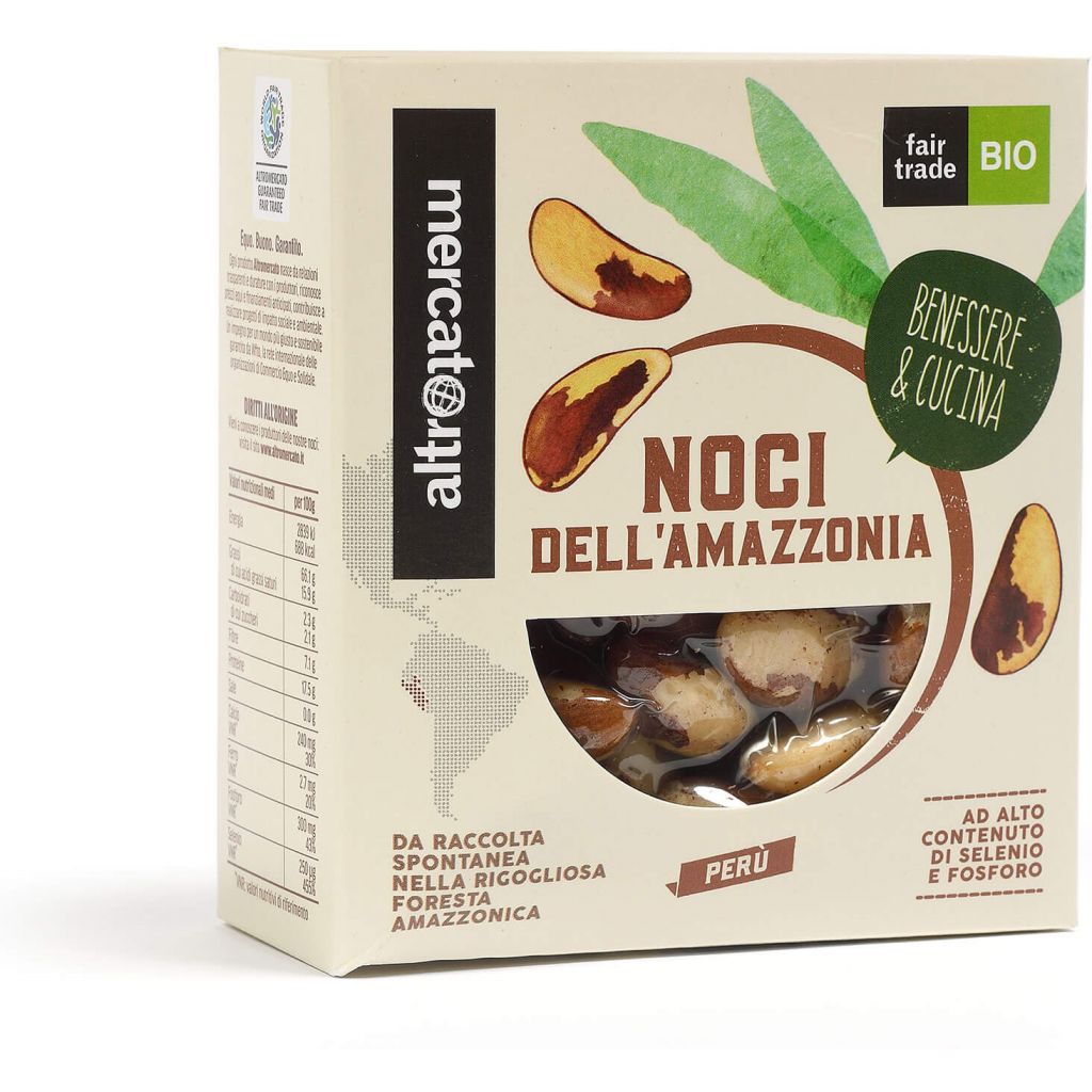 Noci dell'Amazzonia sgusciate dalla Bolivia, 150g