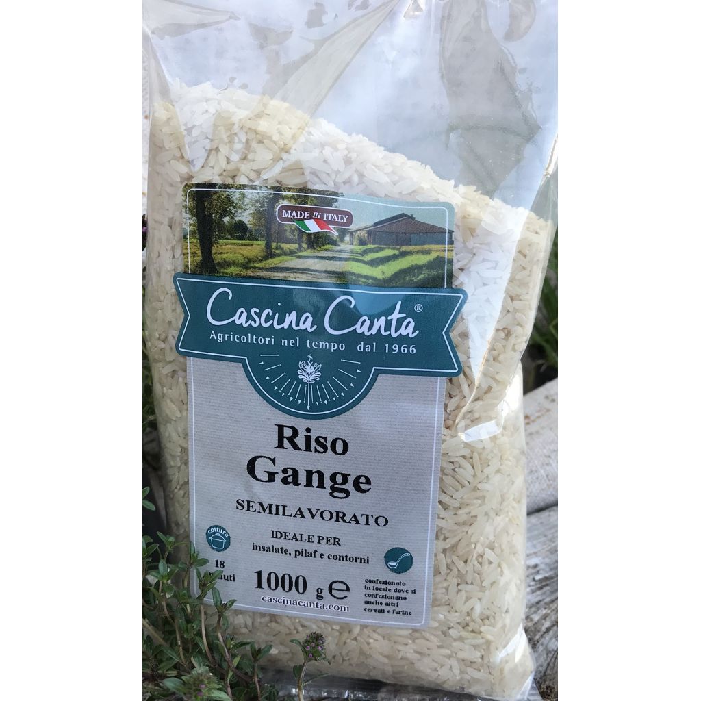 Riso Gange semilavorato 1 Kg