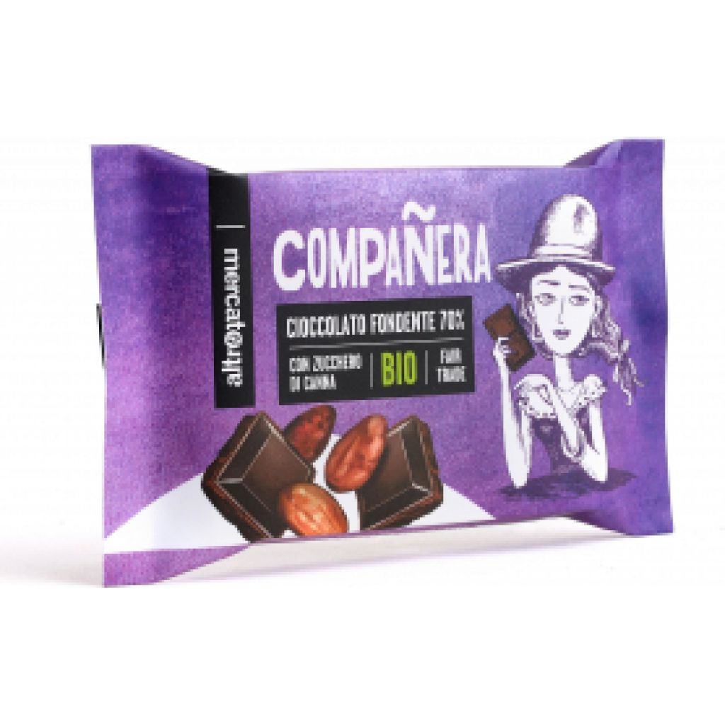 Companera extra - fondente 70% BIO - 100 gr