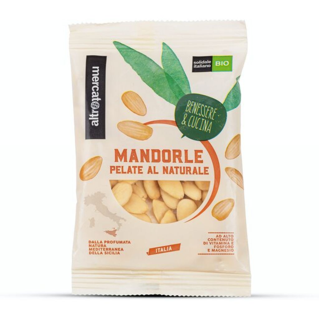 Mandorle pelate di Sicilia - bio - 100g