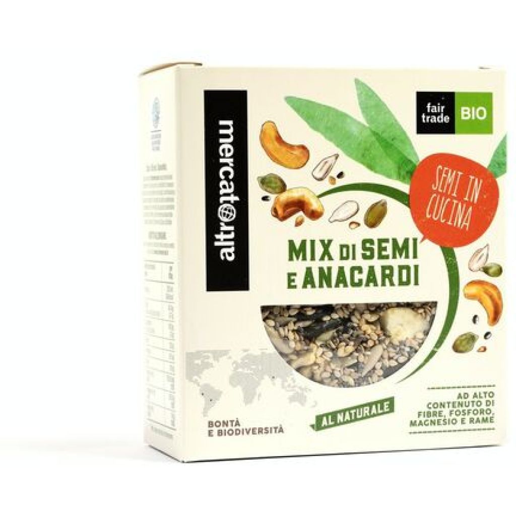 Mix di semi e granella di anacardi - bio - 200g