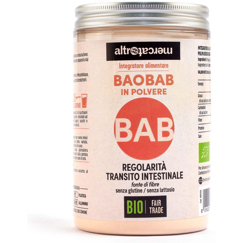 Baobab bio in polvere