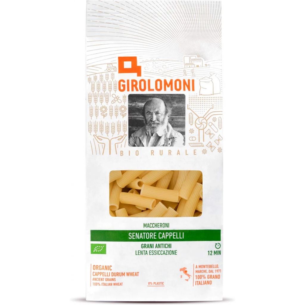 Maccheroni di grano duro Cappelli &ndash; bio &ndash; GIROLOMONI 500 g