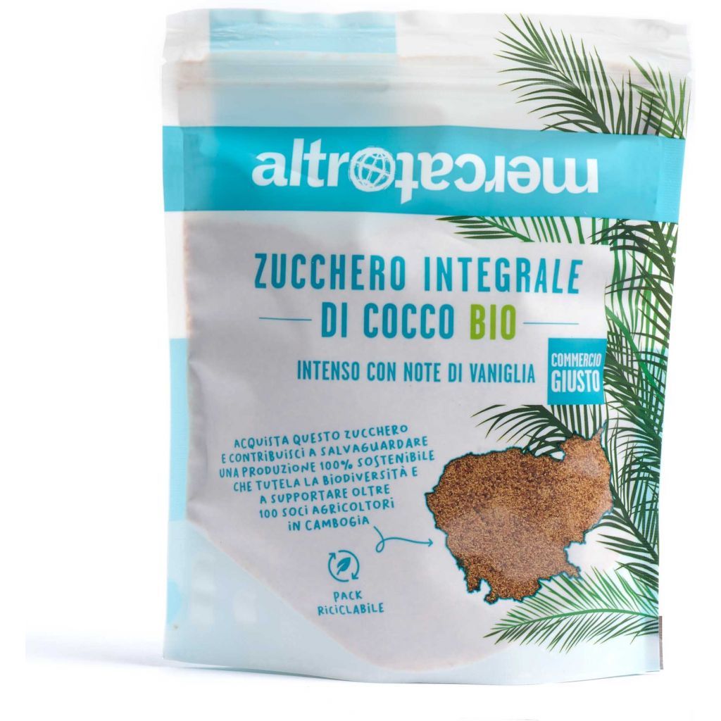 Zucchero integrale di cocco - bio - Cambogia - 250g
