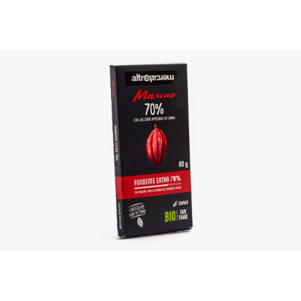 Cioccolato Mascao fondente extra 70% - 80g- bio [80g]