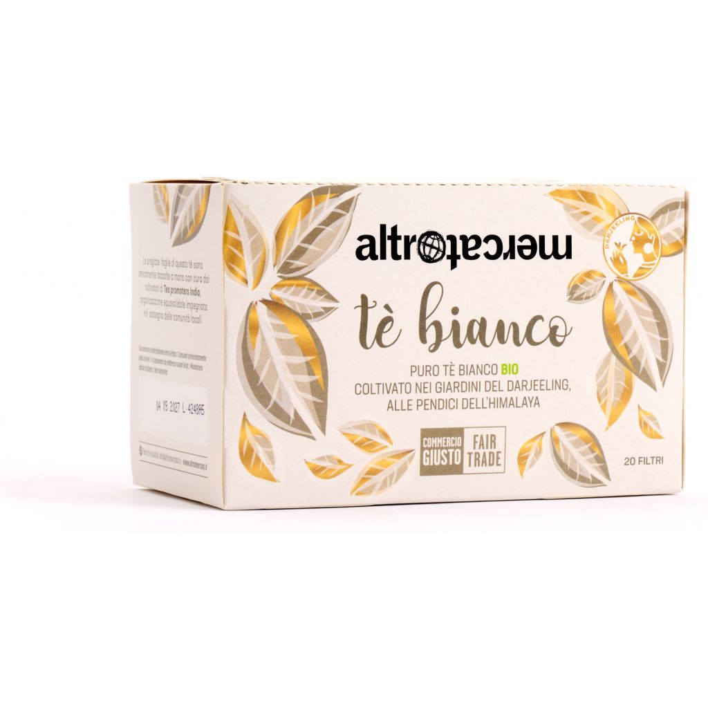 T&egrave; bianco Darjeeling - bio - 20 filtri