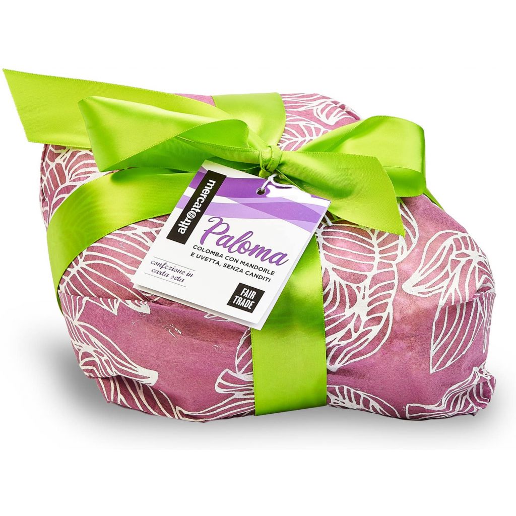 Colomba Paloma con Mandorle e Uvetta - Senza canditi