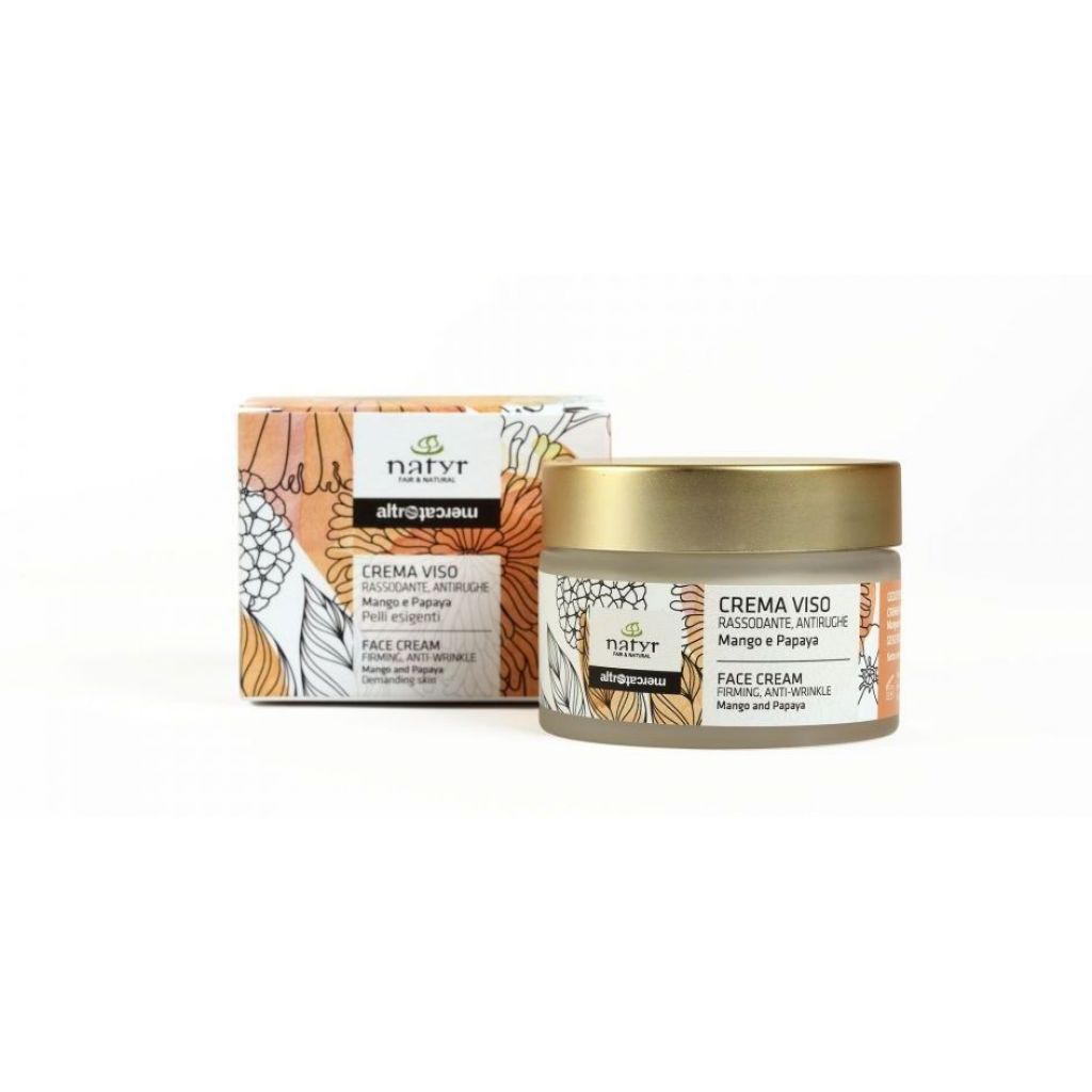 Face cream and MANGO PAPAYA with ARGAN OIL