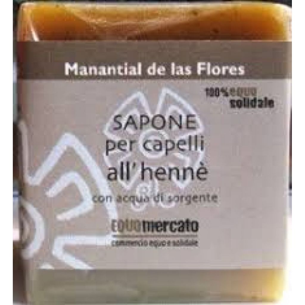 Sapone per capelli all'henn&egrave;