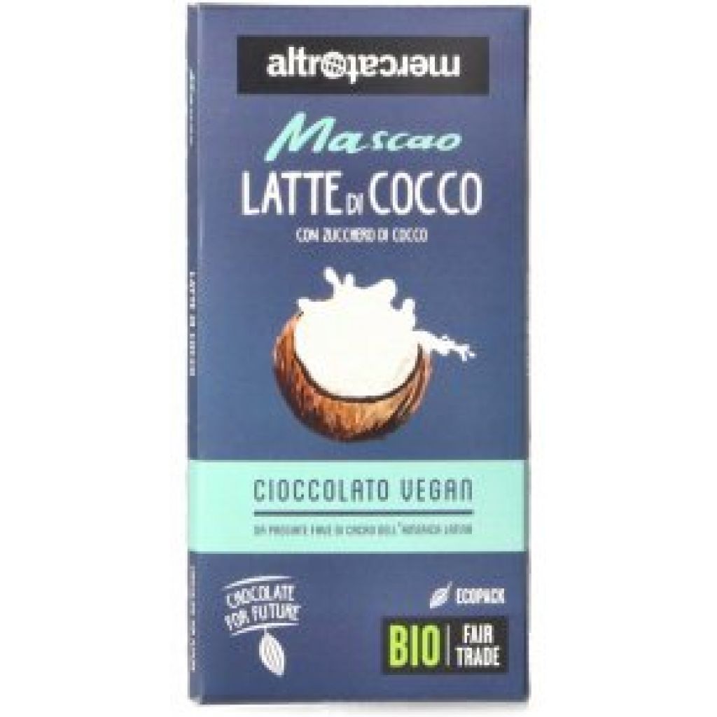 Mascao - cioccolato al latte e zucchero di cocco