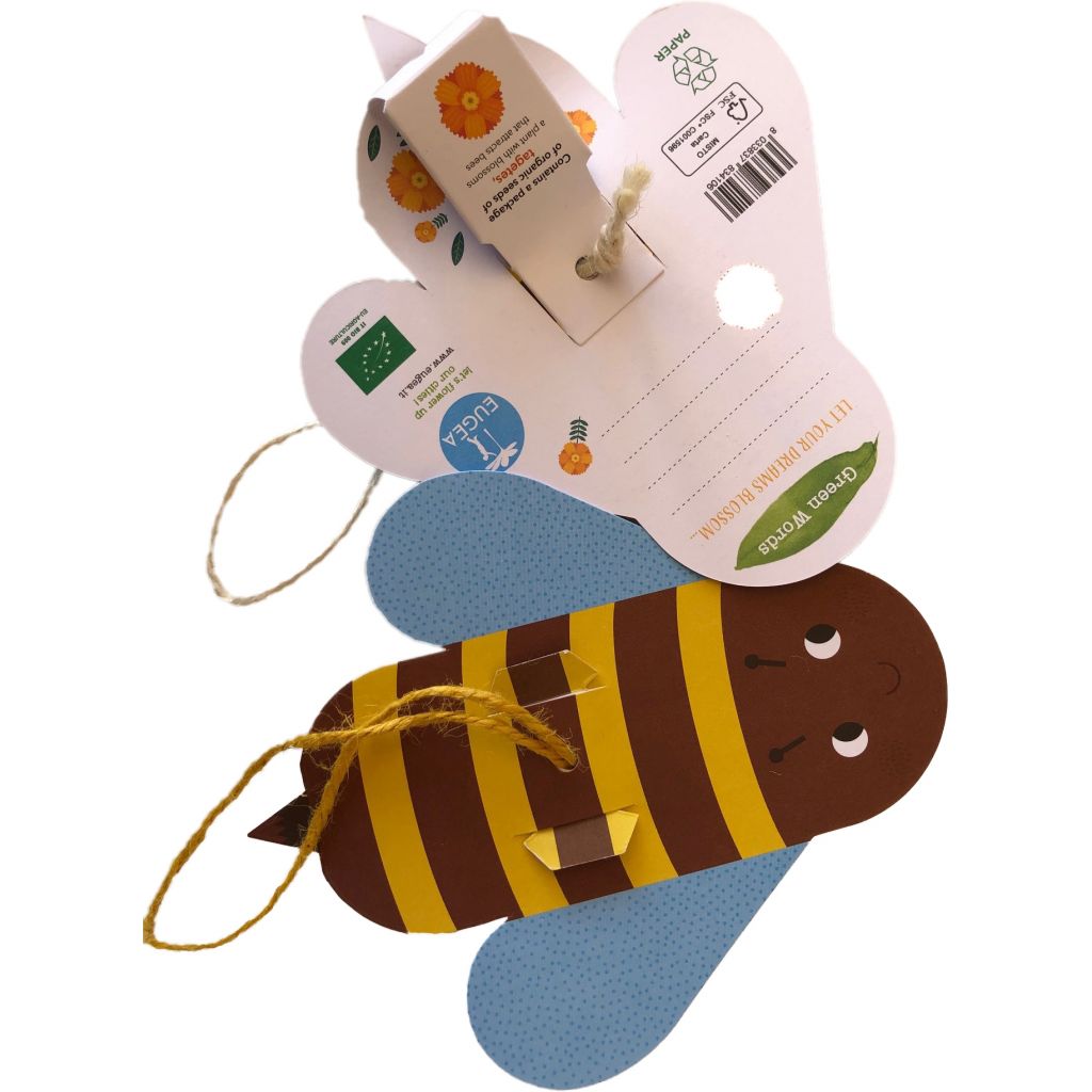 Green words - ape con semi di Tagete BIO