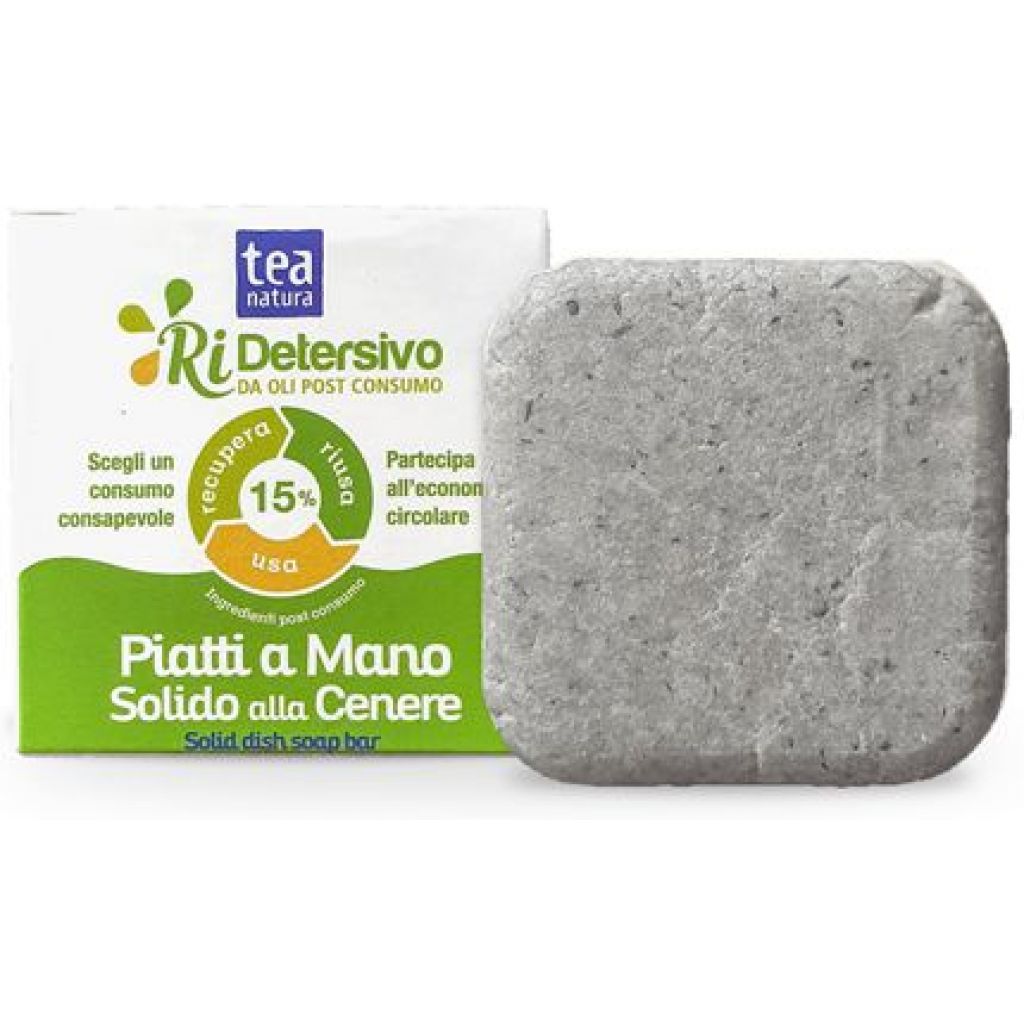 Ri-Detersivo Piatti a mano Solido con olio essenziale limone 55 gr
