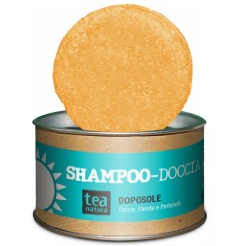 Shampoo doccia solido doposole