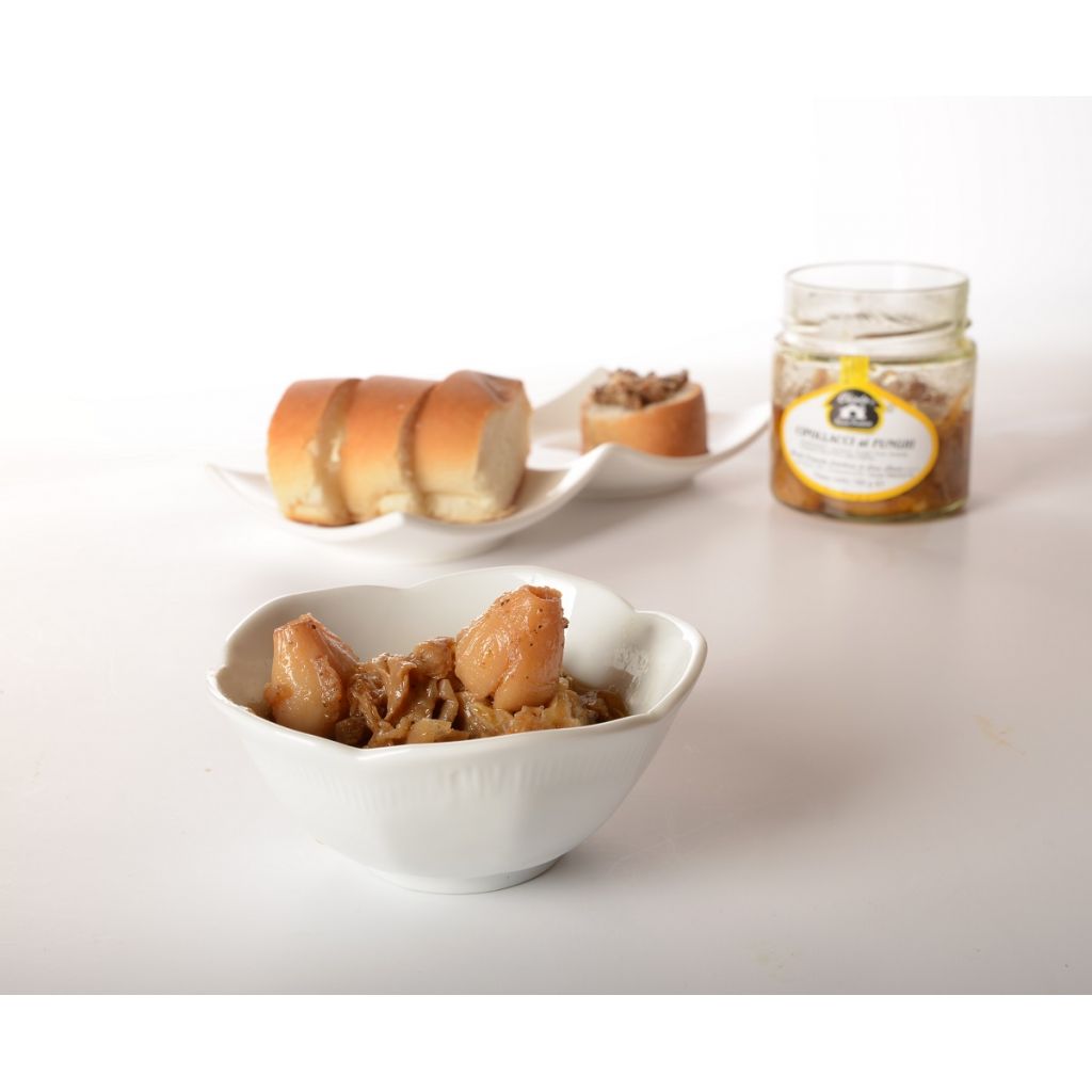 Cipollacci ai Funghi - Vaso di vetro da 212 ml