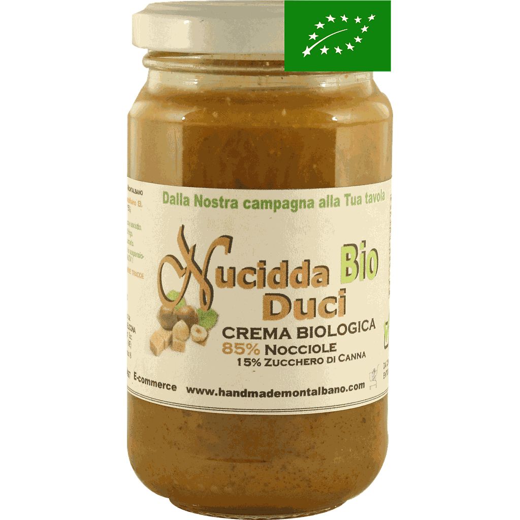 Nucidda Duci - crema di nocciole e zucchero di canna - 200 g