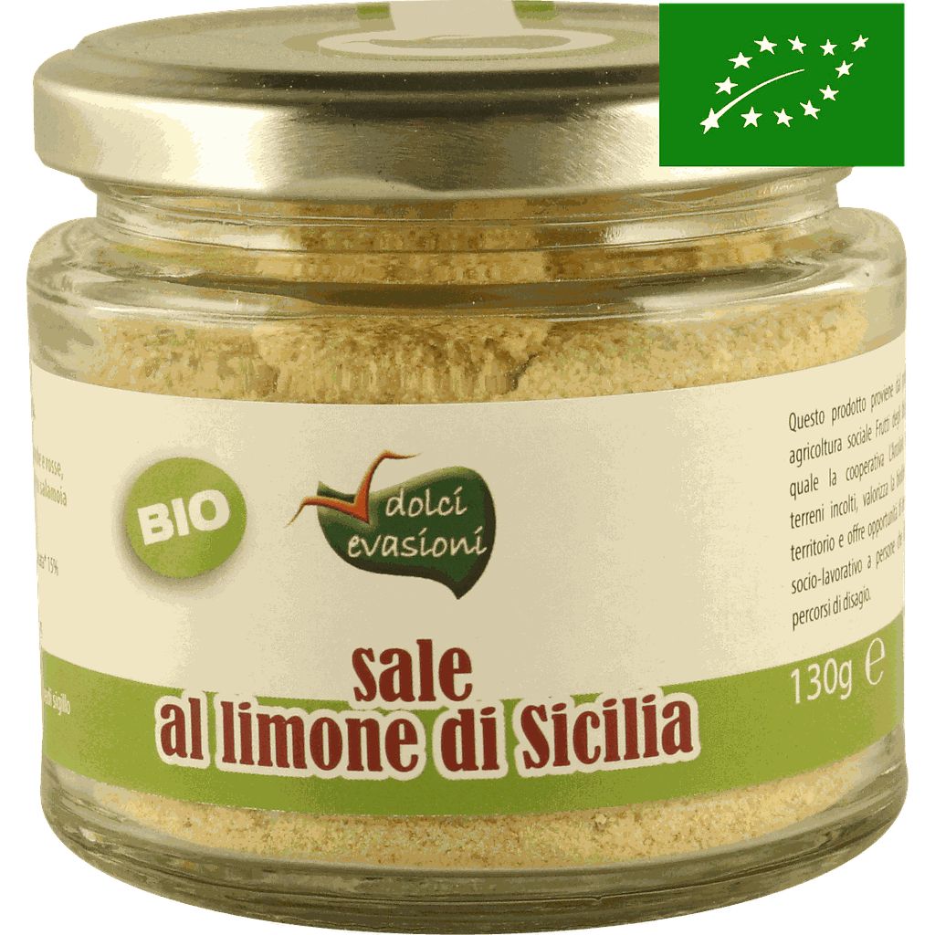 Sale di Sicilia al limone - 130 g