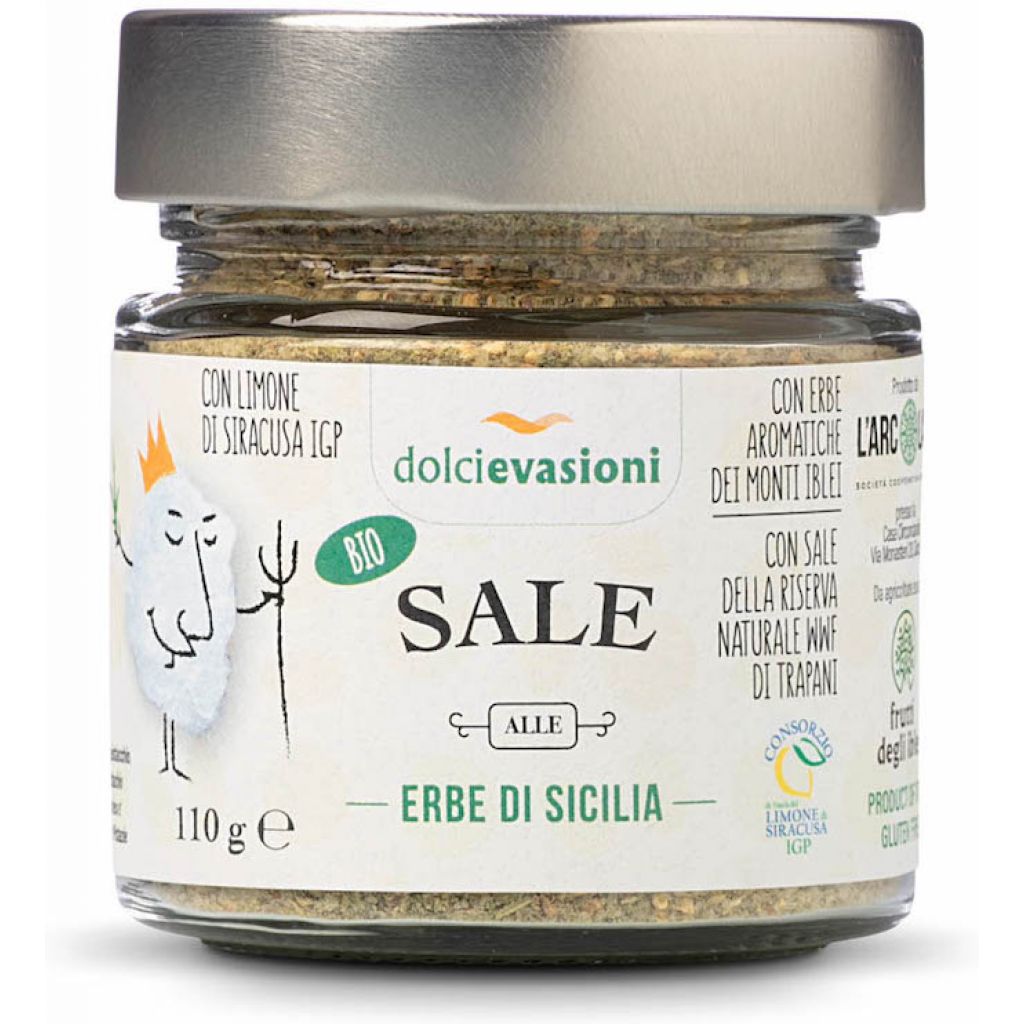 Sale di Sicilia alle erbe - 110 g