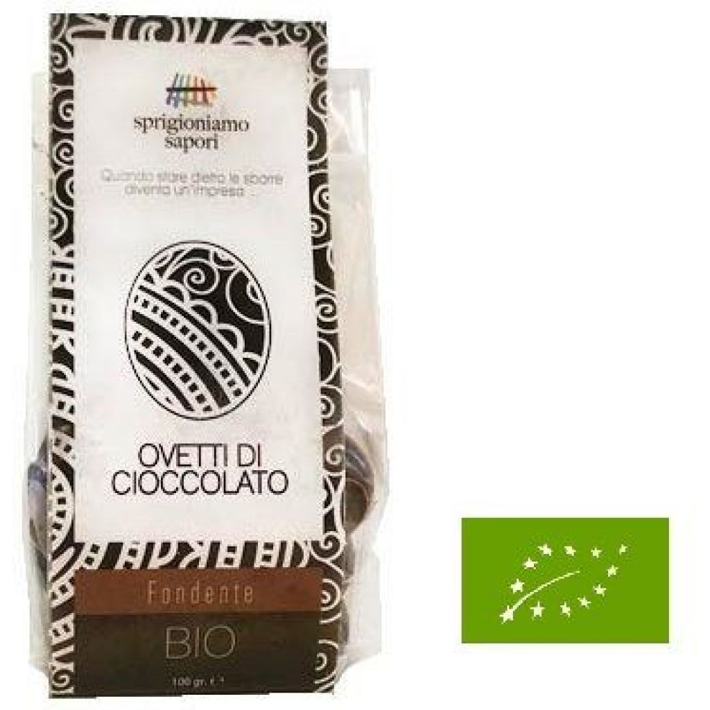 Ovetti di cioccolato fondente - 100 g